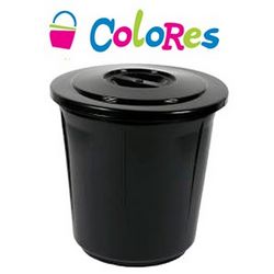 Cesto tapa 12 Litros Colores - 0009